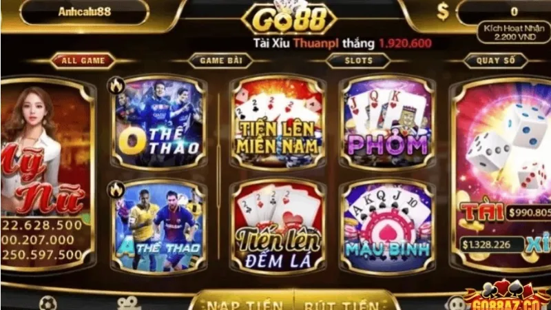 Vì sao Go88 cổng app tài xỉu online đáng để lựa chọn?