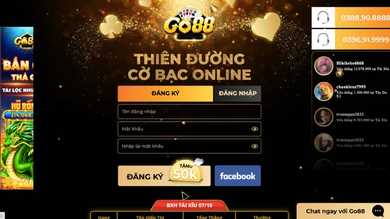 Khám Phá Go88 Cổng App Tài Xỉu Online Uy Tín, Tốc Độ Cao